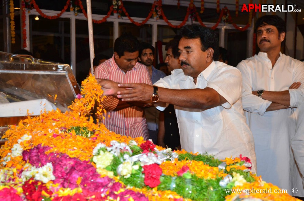 Political Leaders Pays Condolence to ANR