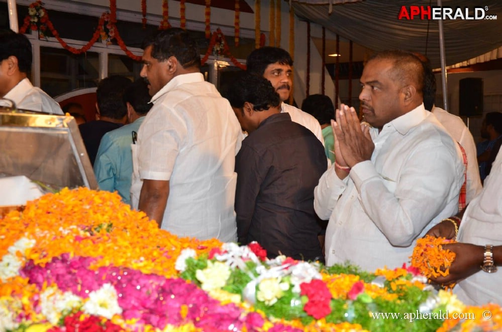 Political Leaders Pays Condolence to ANR