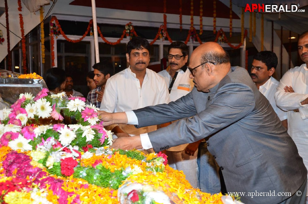 Political Leaders Pays Condolence to ANR