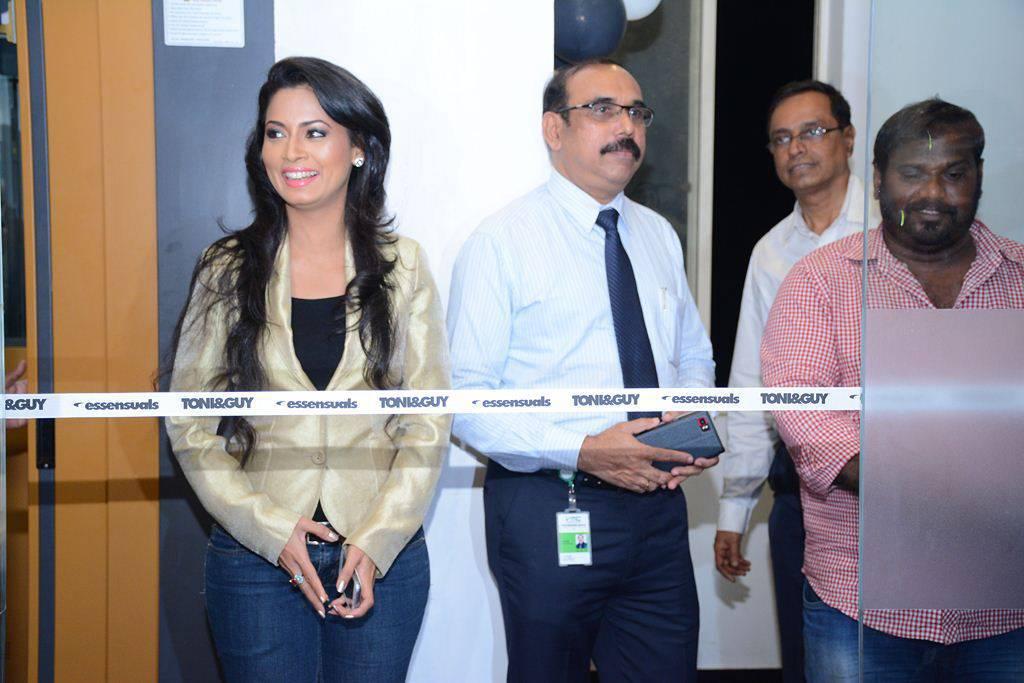 Pooja At Toni And Guy Essensuals Salon Launch
