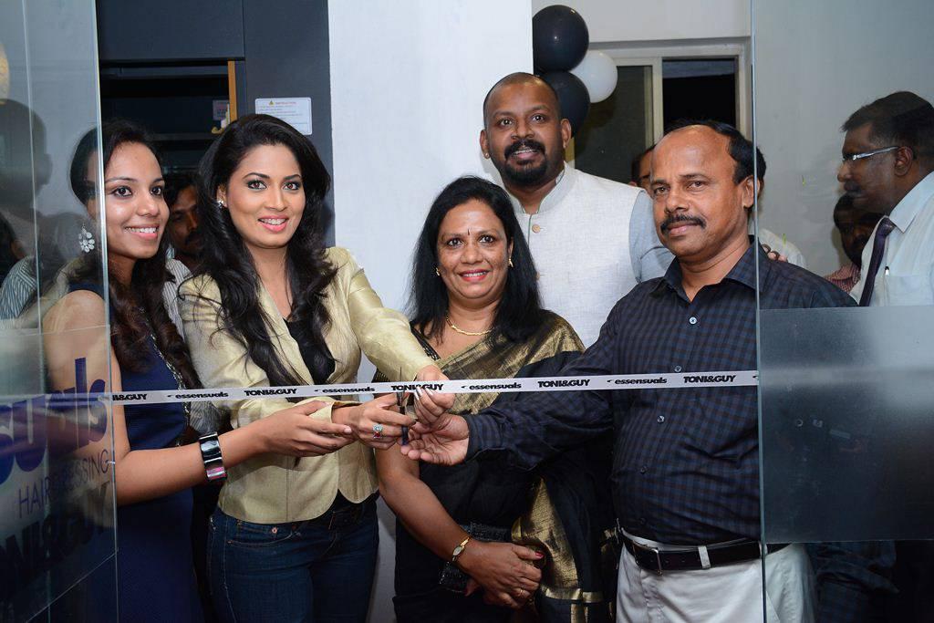 Pooja At Toni And Guy Essensuals Salon Launch