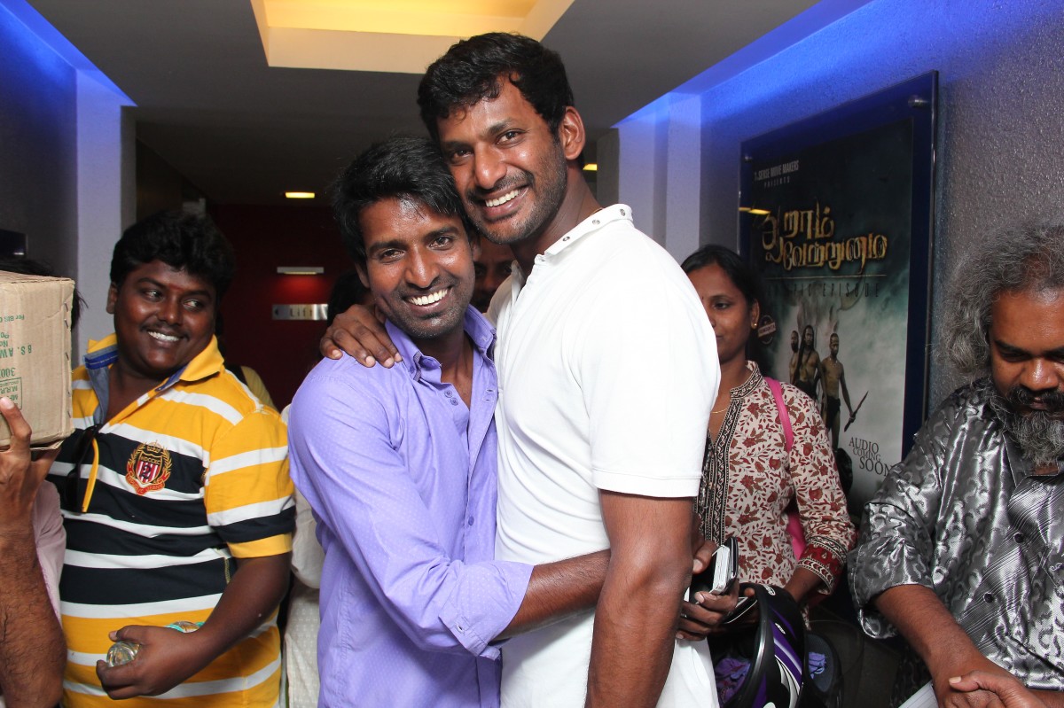 Poojai Movie Press Show