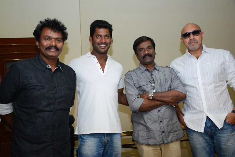 Poojai Movie Pressmeet Stills