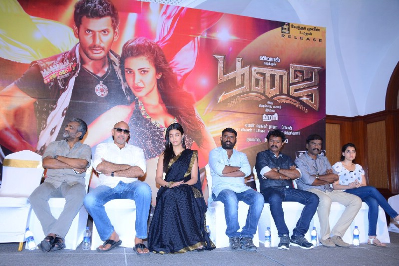 Poojai Movie Pressmeet Stills