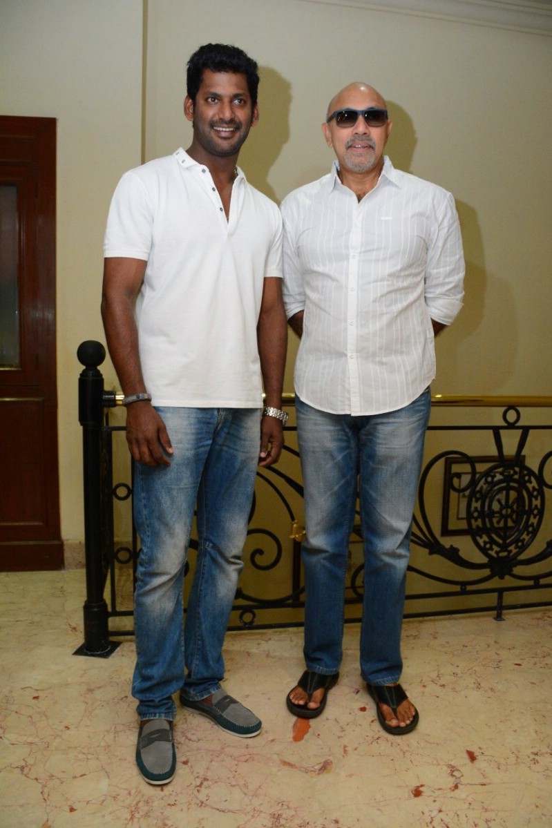 Poojai Movie Pressmeet Stills