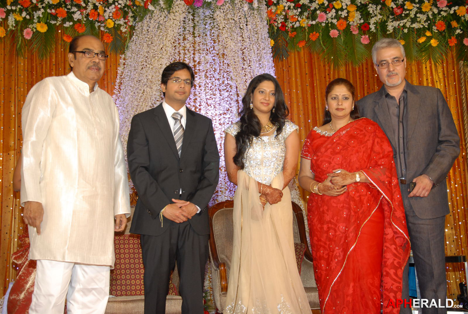 Pooja Wedding Reception