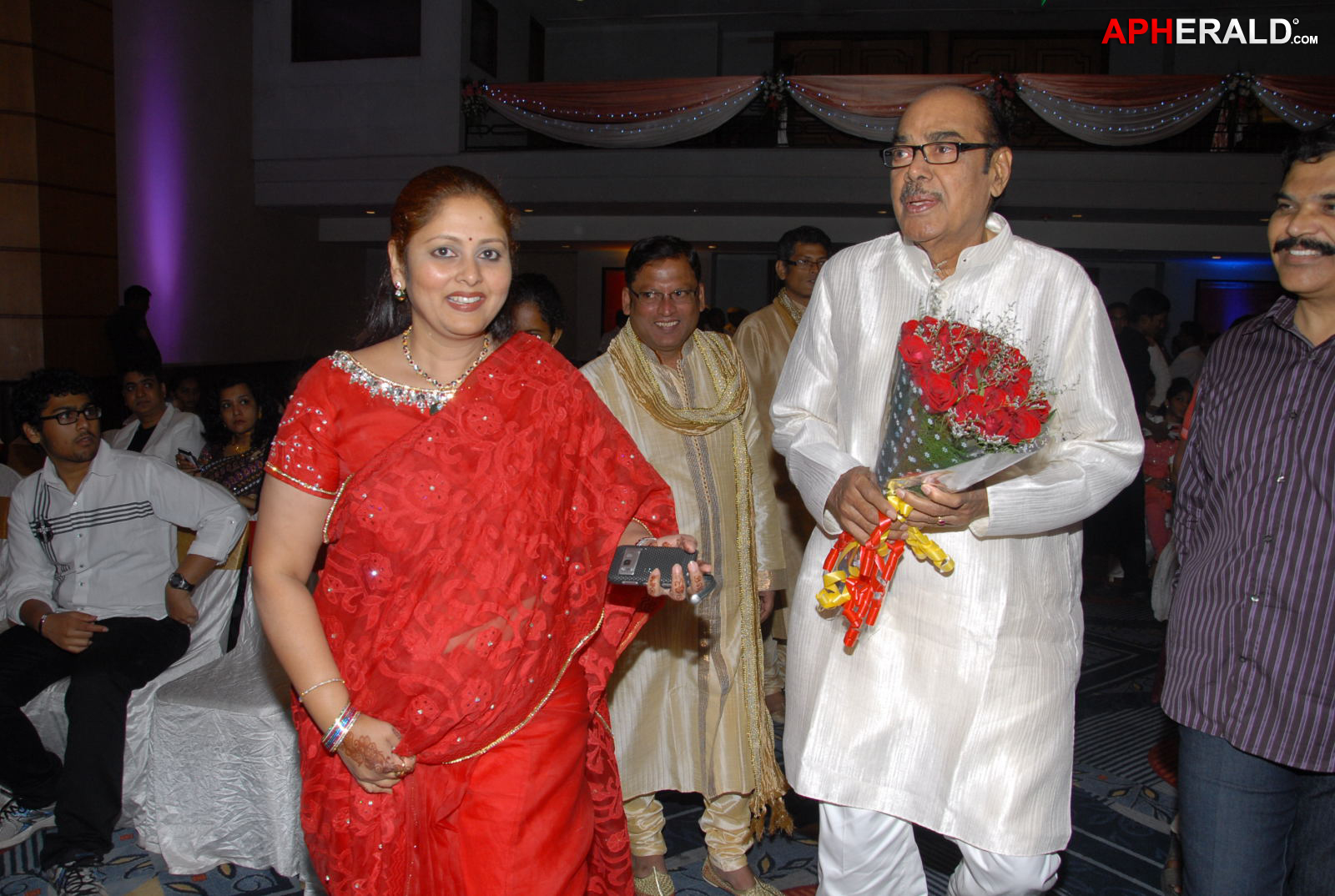 Pooja Wedding Reception