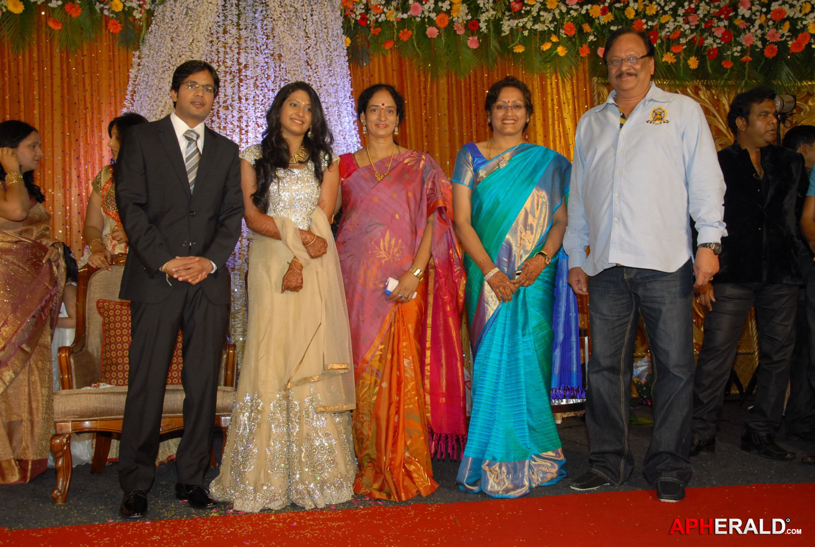 Pooja Wedding Reception