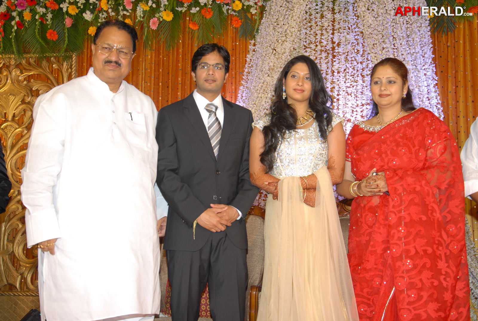 Pooja Wedding Reception
