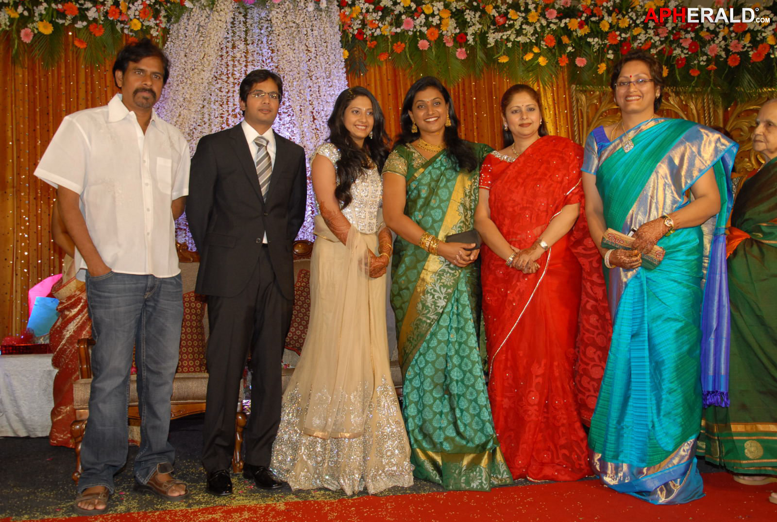 Pooja Wedding Reception