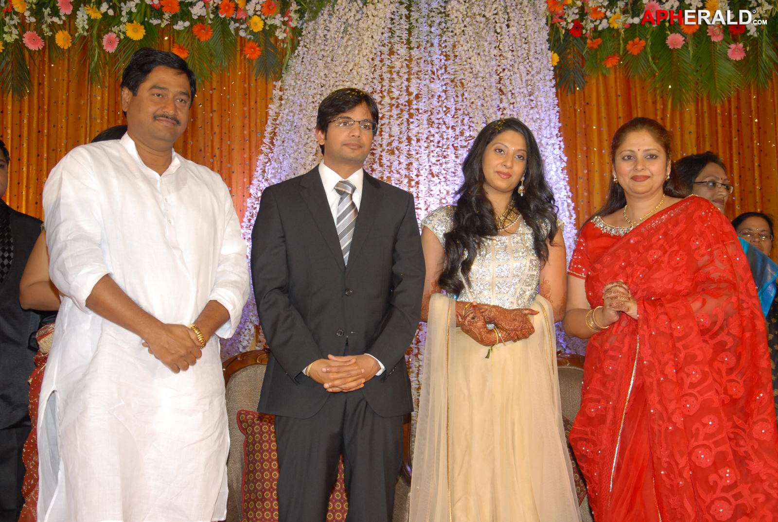 Pooja Wedding Reception