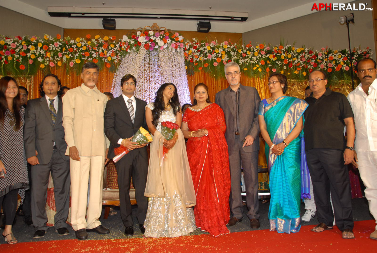 Pooja Wedding Reception