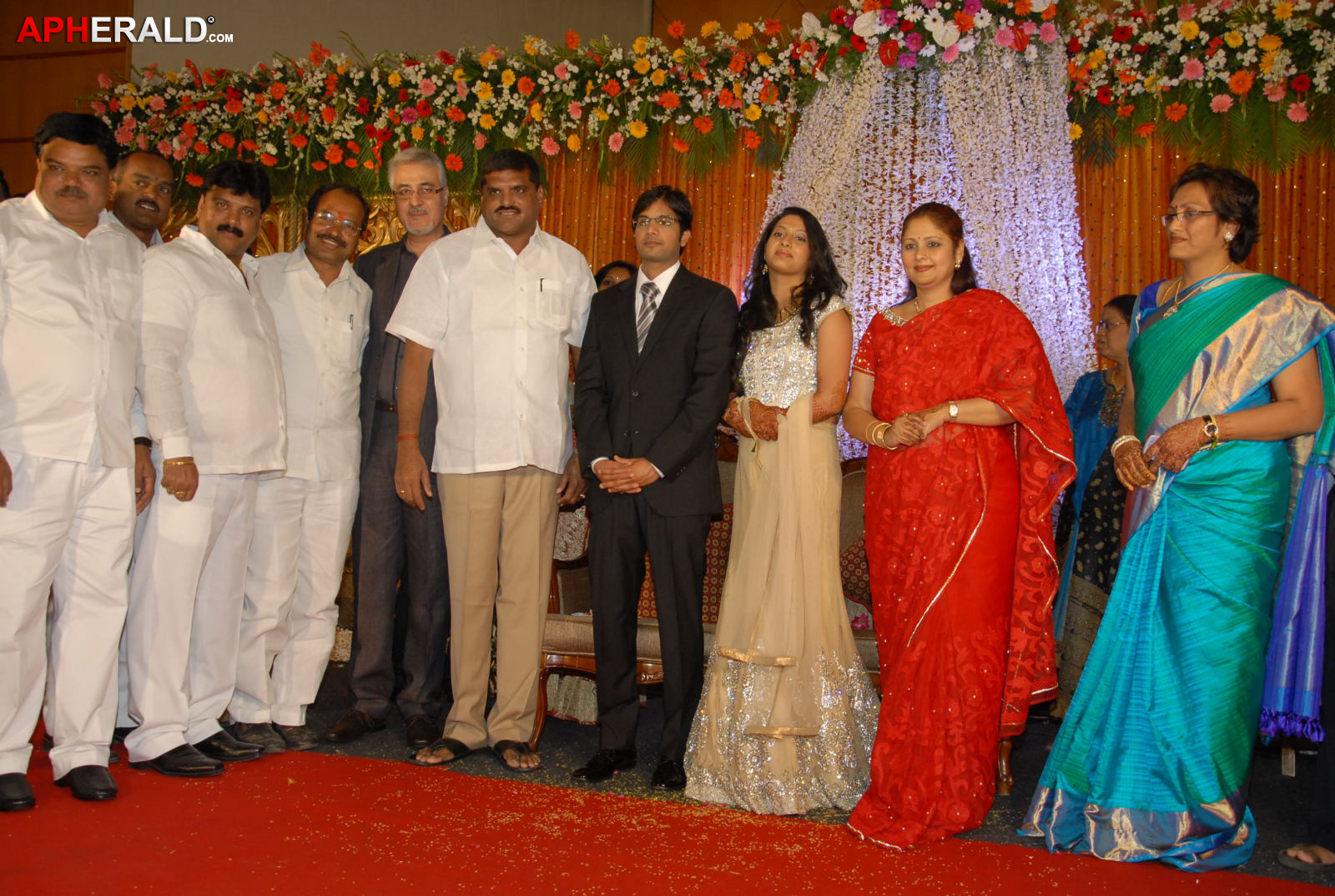 Pooja Wedding Reception