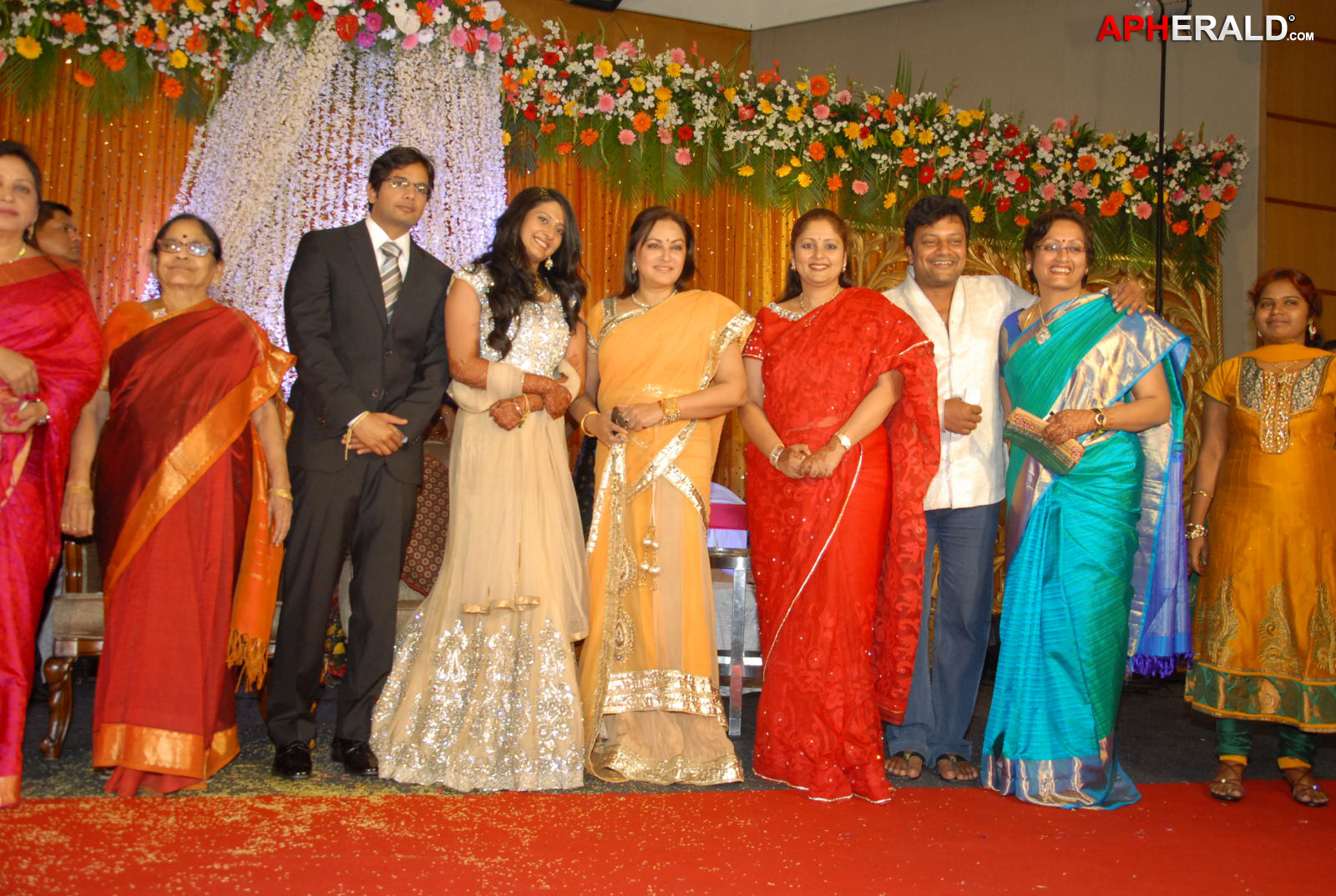 Pooja Wedding Reception