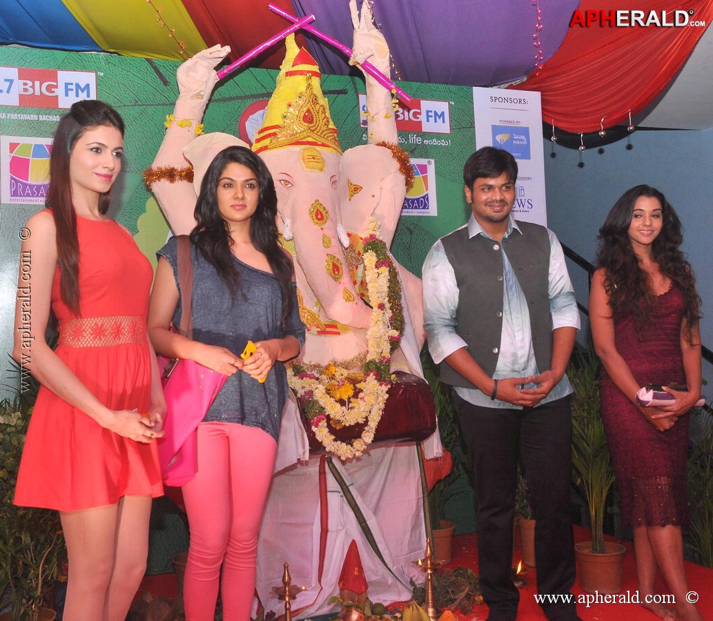 Potugadu Team at Big FM Green Ganesha