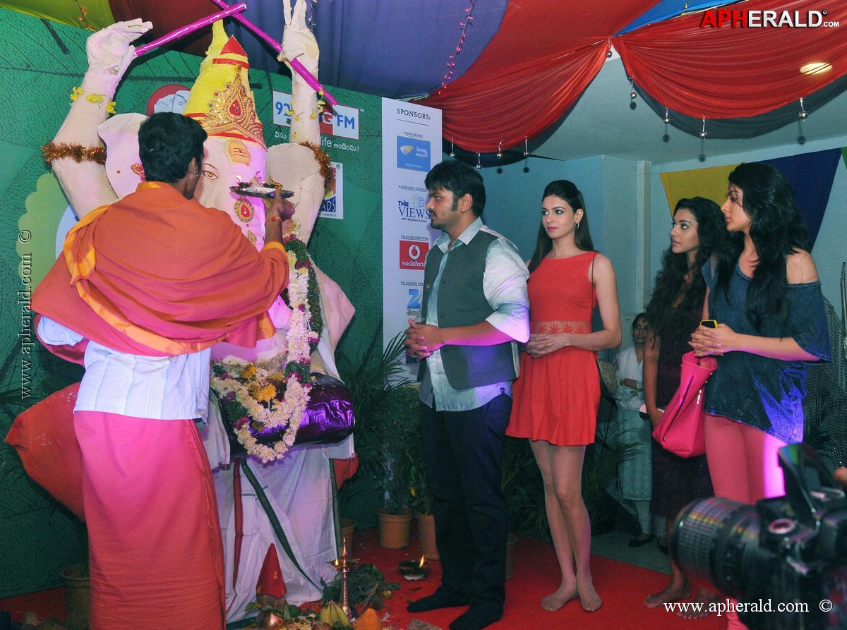 Potugadu Team at Big FM Green Ganesha