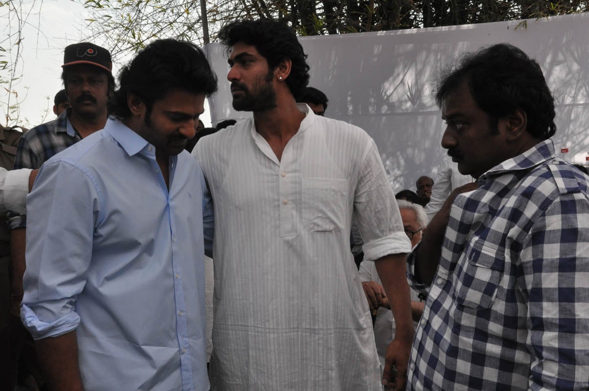 Prabhas at Ramanaidu Antima Yatra
