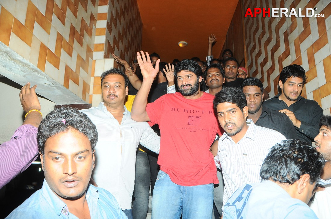 Prabhas at Sandhya 70mm in RTC X Roads