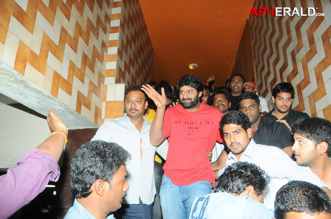 Prabhas at Sandhya 70mm in RTC X Roads