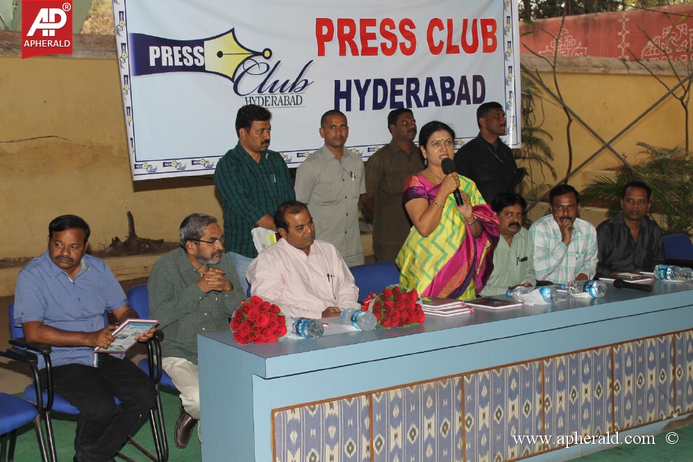 DK Aruna Releases Press Club Hyderabad diary