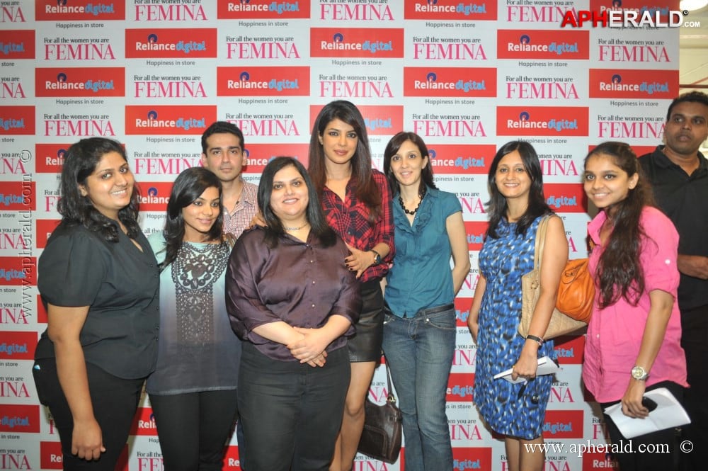 Priyanka Chopra Launches Femina Cover Page