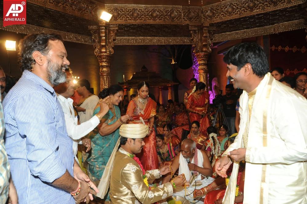 Producer Giri Daughter Wedding Photos