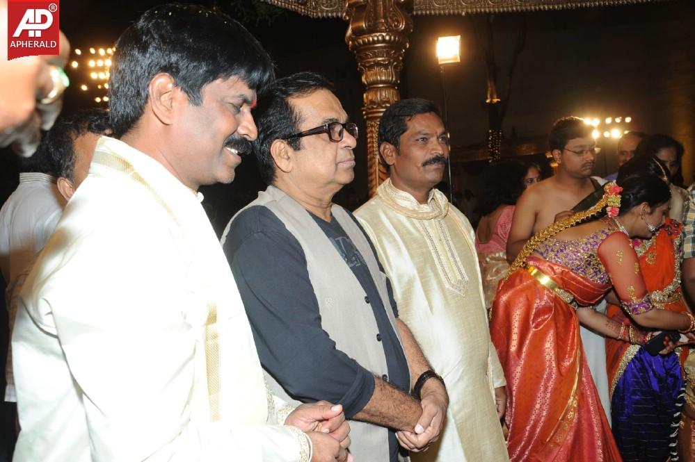 Producer Giri Daughter Wedding Photos