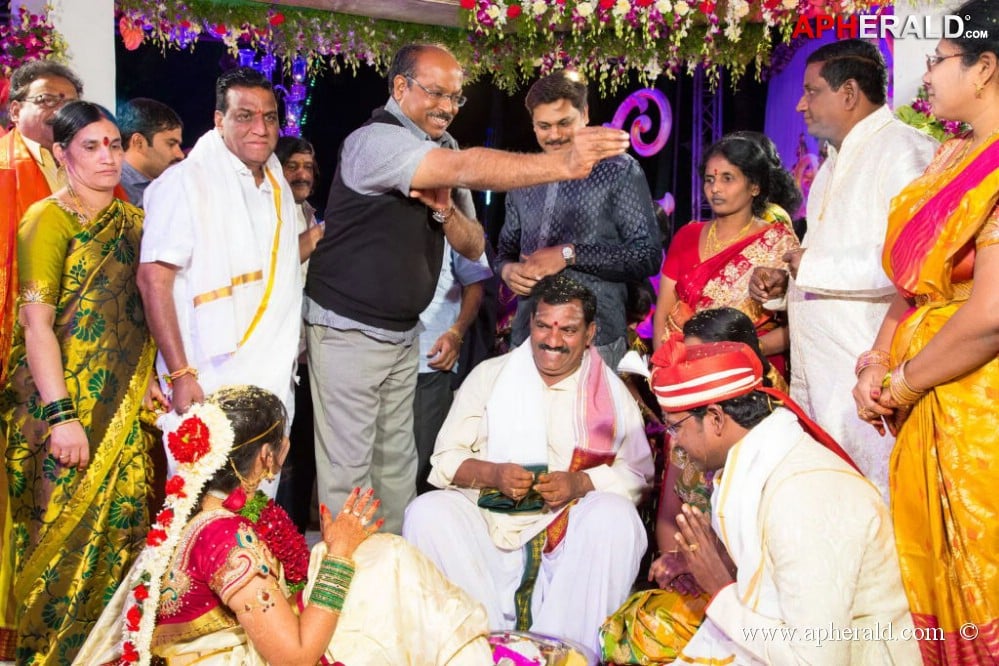 Producer Shivakumar Daugther Marriage Photos