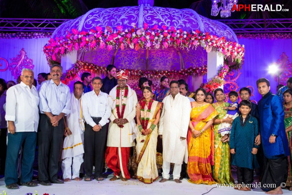 Producer Shivakumar Daugther Marriage Photos