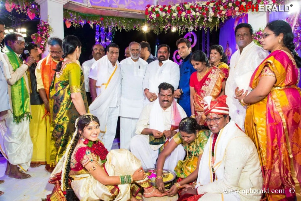 Producer Shivakumar Daugther Marriage Photos