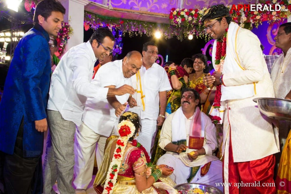 Producer Shivakumar Daugther Marriage Photos