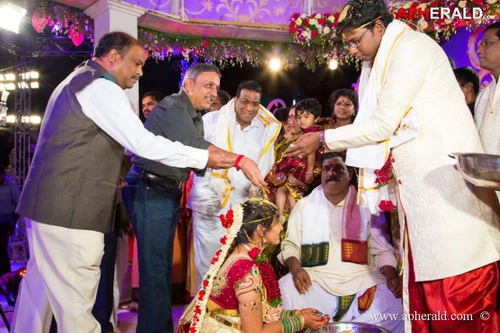 Producer Shivakumar Daugther Marriage Photos