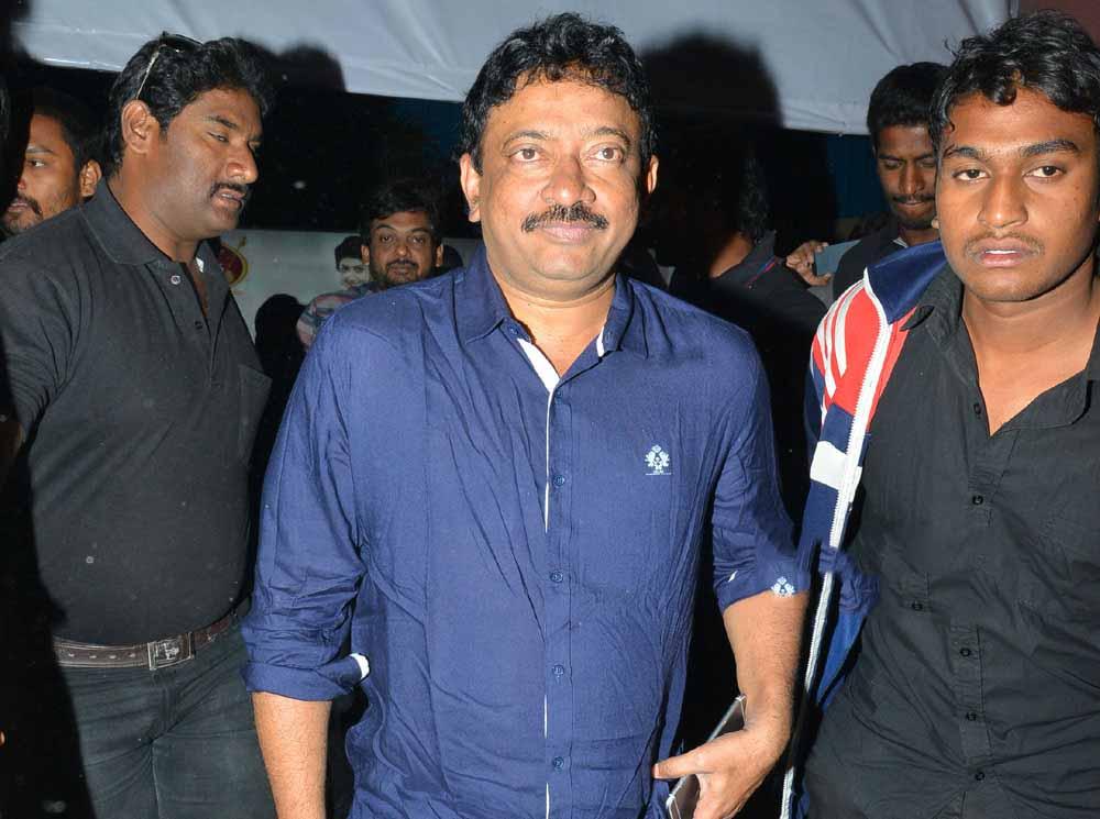 Puri  Rajamouli And RGV At Temper Benefit Show