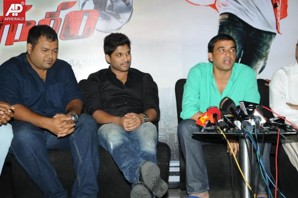 Race Gurram Press Meet