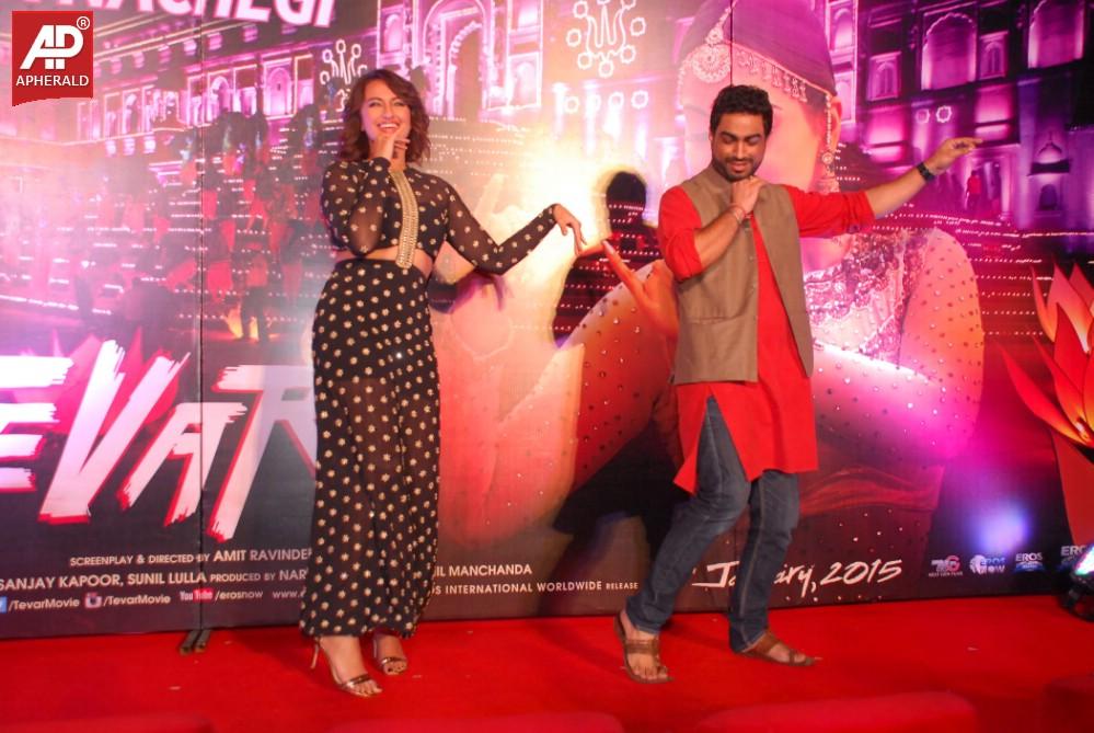 Sonakshi Sinha Launch Radha Nachegi Song From Tevar Movie