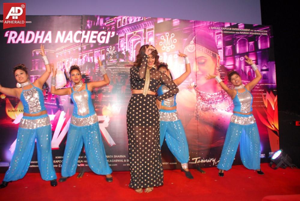 Sonakshi Sinha Launch Radha Nachegi Song From Tevar Movie