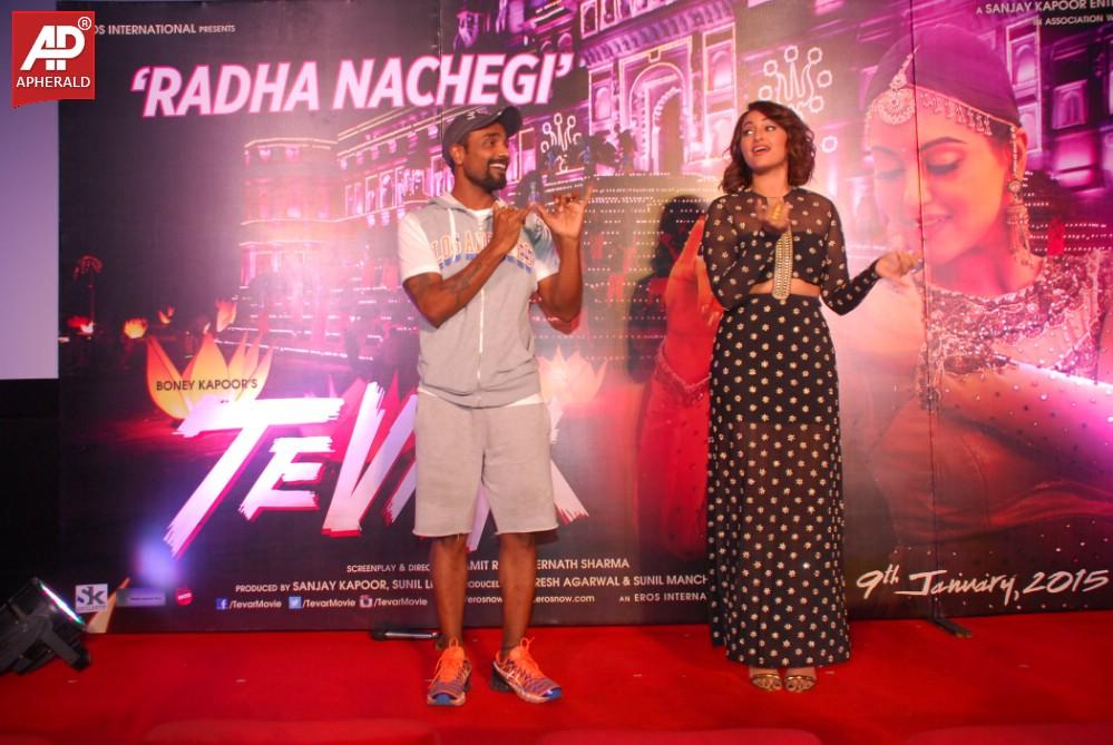 Sonakshi Sinha Launch Radha Nachegi Song From Tevar Movie