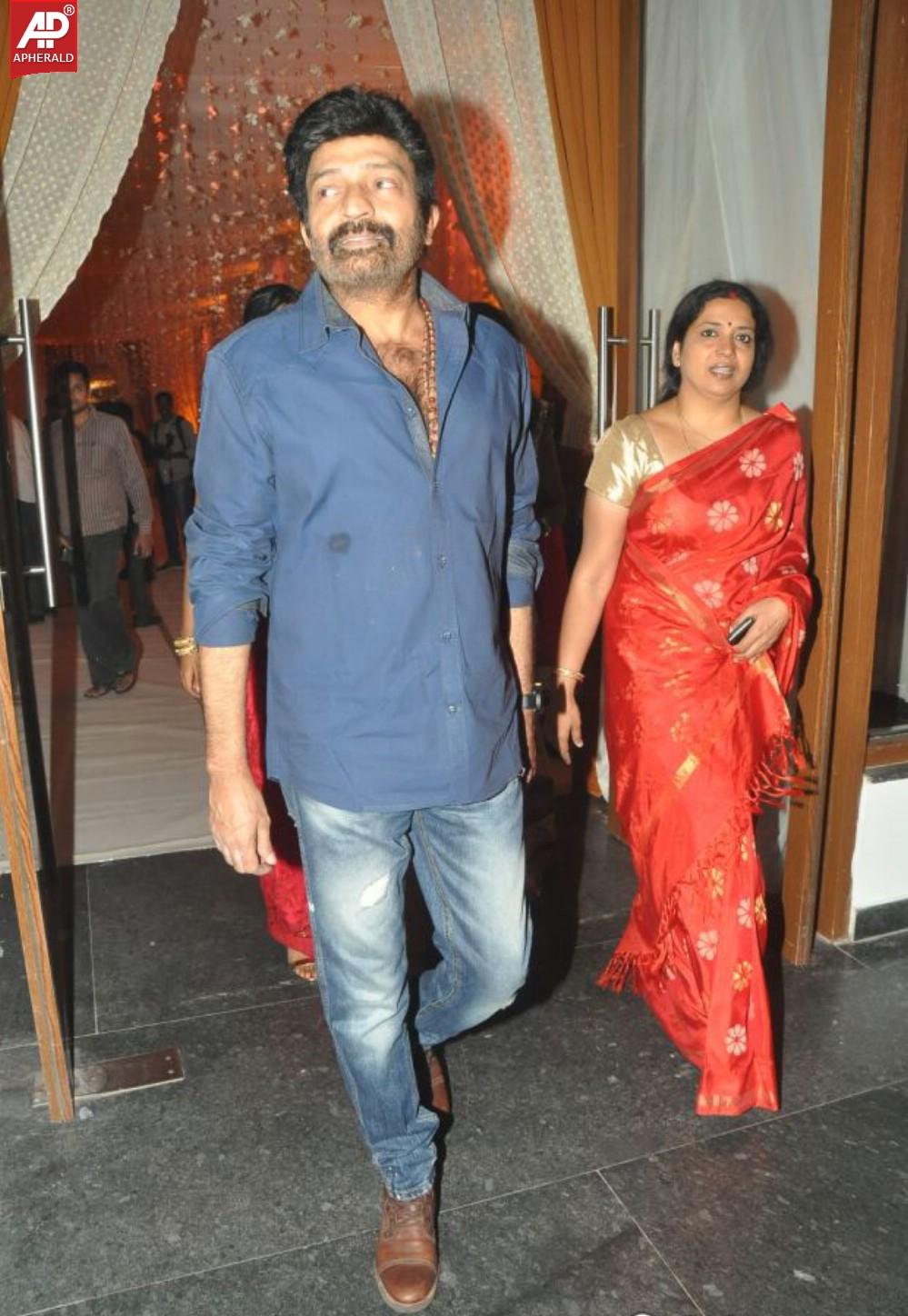 Raghavendra rao Son Wedding Reception Pics