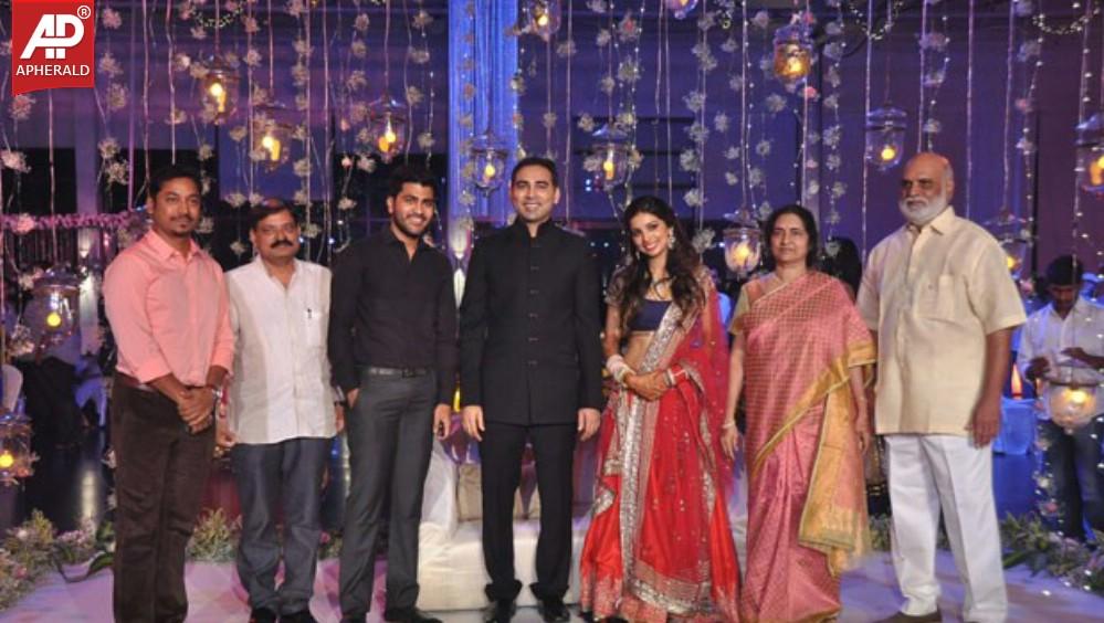 Raghavendra rao Son Wedding Reception Pics