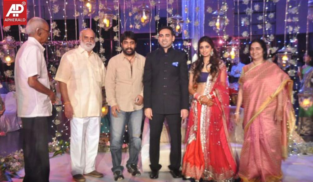 Raghavendra rao Son Wedding Reception Pics