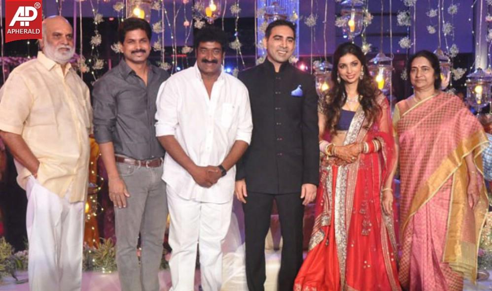 Raghavendra rao Son Wedding Reception Pics