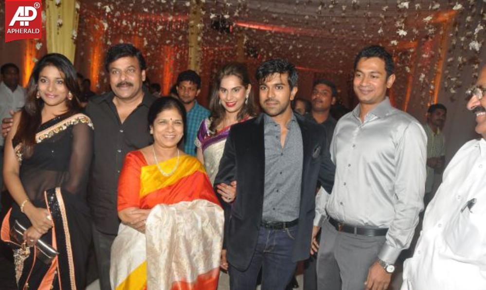 Raghavendra rao Son Wedding Reception Pics