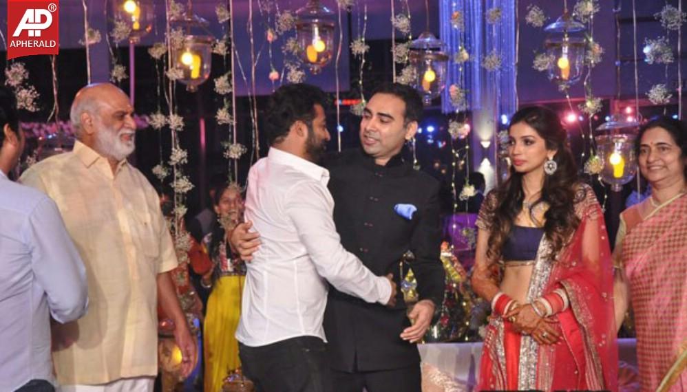 Raghavendra rao Son Wedding Reception Pics