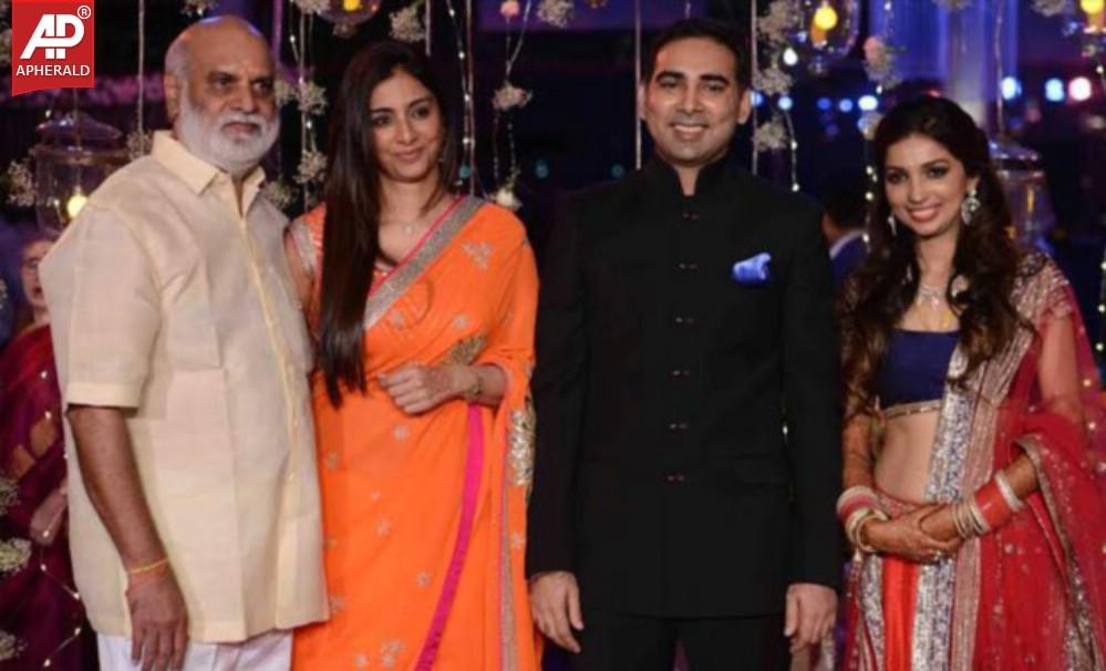 Raghavendra rao Son Wedding Reception Pics