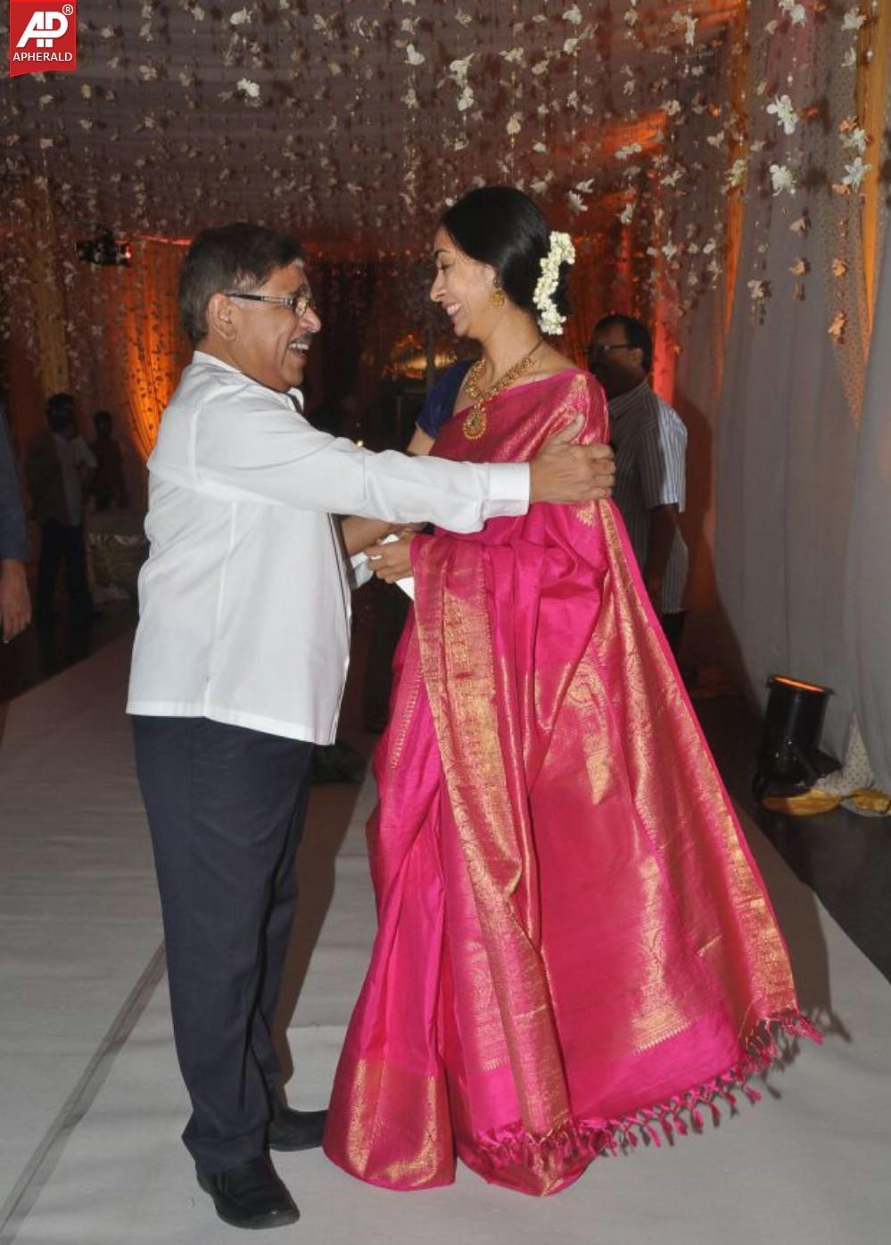 Raghavendra rao Son Wedding Reception Pics