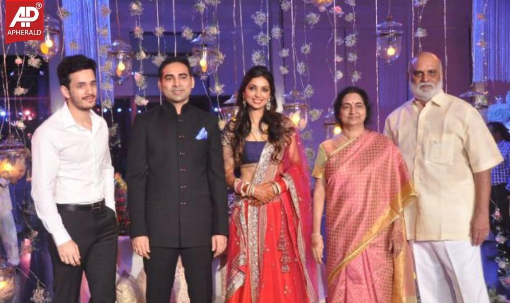 Raghavendra rao Son Wedding Reception Pics