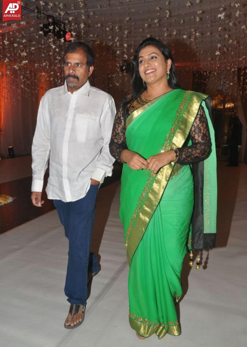 Raghavendra rao Son Wedding Reception Pics