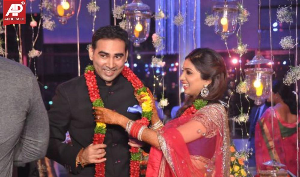 Raghavendra rao Son Wedding Reception Pics