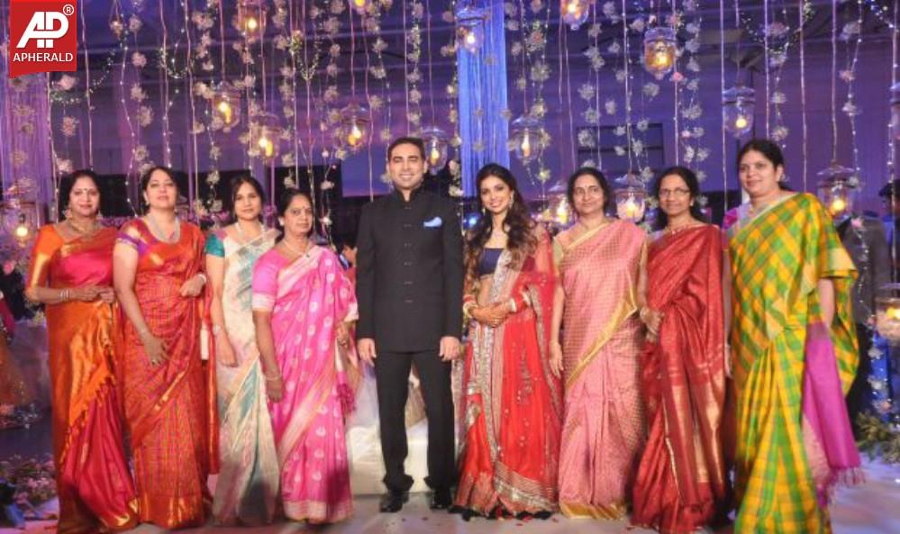 Raghavendra rao Son Wedding Reception Pics