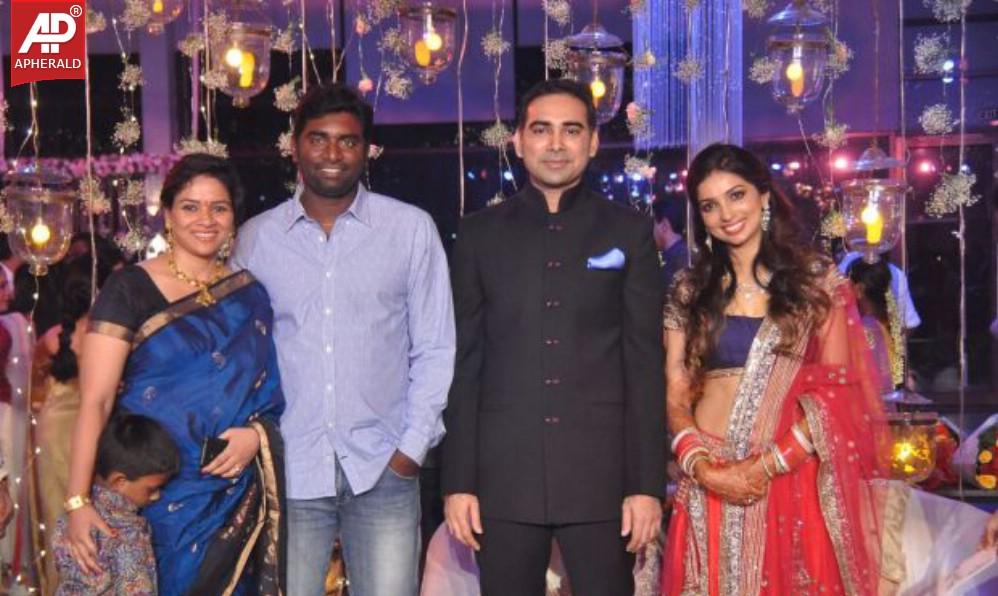 Raghavendra rao Son Wedding Reception Pics